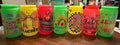 16oz Single wall Neon Cups